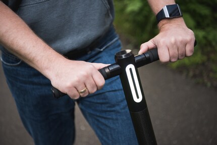 Licht ist Pflicht – vorne und hinten.