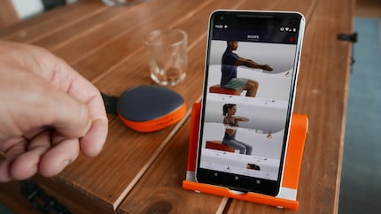 Fit role models: The ladies and gentlemen in the app probably didn't just train with the Activ5.