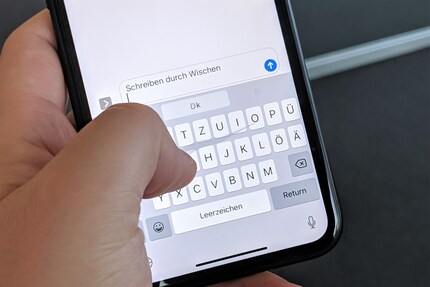 Swipe instead of typing.