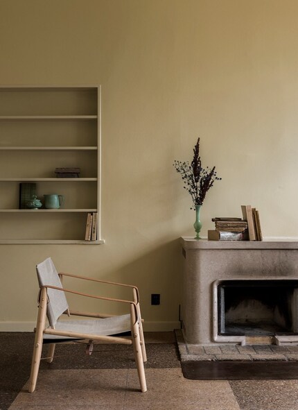 Der «Nomad Chair» lässt sich zusammenklappen. Bild: We Do Wood