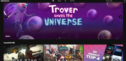 Für de Quest gibt es deutlich weniger Spiele.