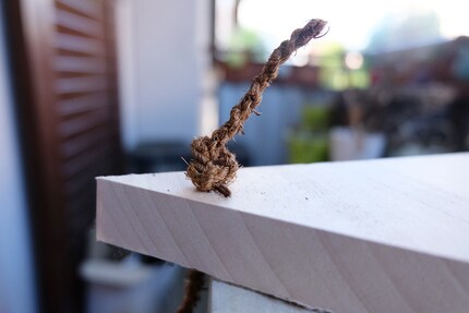 Ne percez pas votre trou trop grand, un nœud dans la corde suffira.