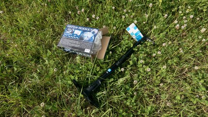 Pumpe, Rakete und ganz viel Platz? Check.