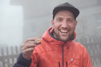 Mmmmh... lecker!? Ruedi sieht zumindest hellwach aus.