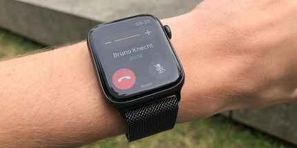 The audio quality when making calls via the watch is surprisingly good.
