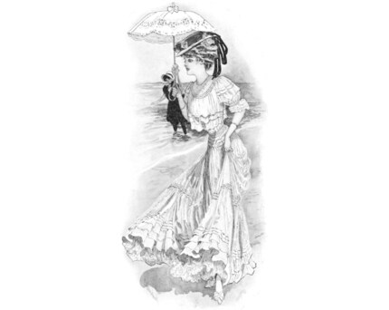 Extrait du magazine féminin américain «The Delineator», 1906