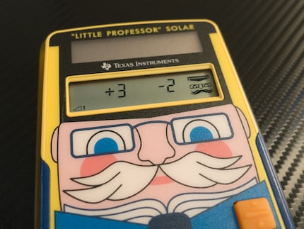 Drei von fünf Aufgaben richtig.