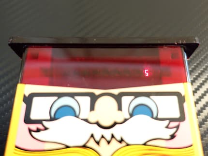 Fünf von zehn Aufgaben richtig.