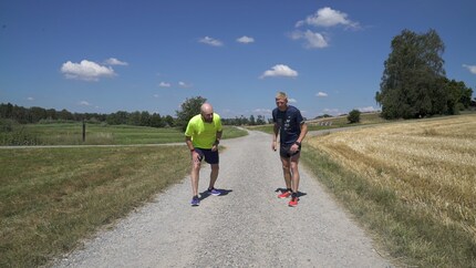 4000 Meter mit Marathonläufer Patrik Wägeli.