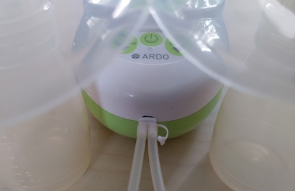 Doppelseitiges Abpumpen ergibt 18 Prozent mehr Milch.