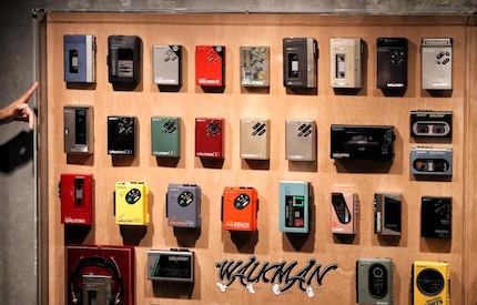 Die Walkman Wall» zeigte fast alle Player