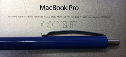 Luckily, my Macbook is not affected.