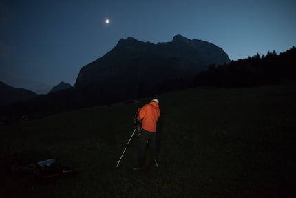 Der Mond ist ein Lichtblick.