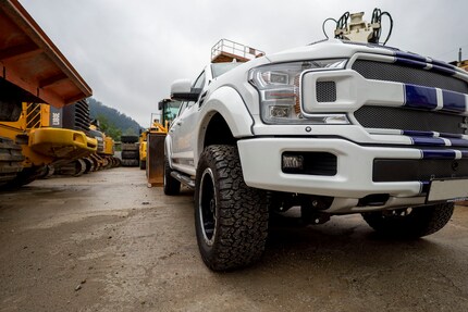 Alles gross: Praktisch jede Dimension des Shelby ist lächerlich.