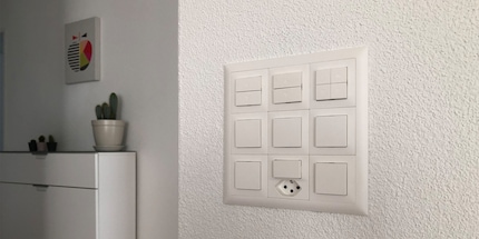 Das Zentrum der (Licht-)Macht in meinem Zuhause.