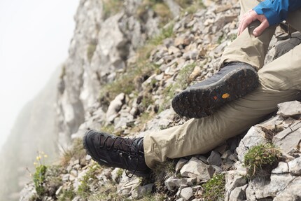 La suola Vibram offre anche un buon grip in discesa. Tuttavia, presenta un piccolo incavo in cui possono incastrarsi dei sassi.