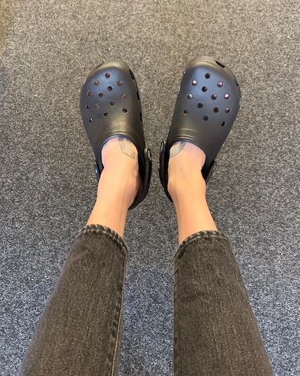 Meine neuen Crocs.