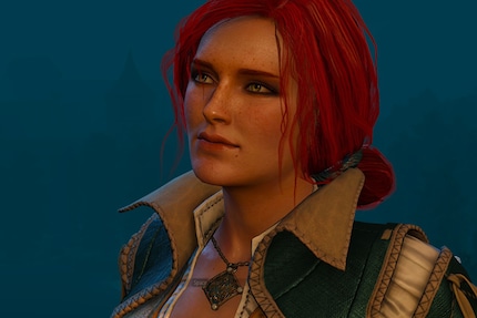 ... und Triss in den Büchern und Videospielen.