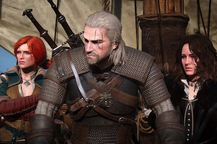 Triss, Geralt und Yennefer in «The Witcher 3: Wild Hunt»