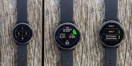 Jedes Workout kann separat konfiguriert werden.