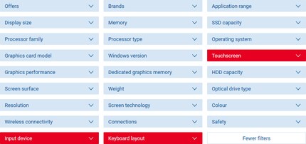 In the notebook section, select the relevant filter to get the results that match your answers below.