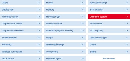 In the notebook section, select the relevant filter to get the results that match your answers below.