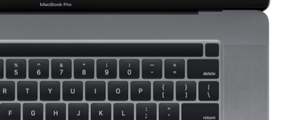 Der Fingerprint Scanner ist nicht mehr in die Touch Bar integriert