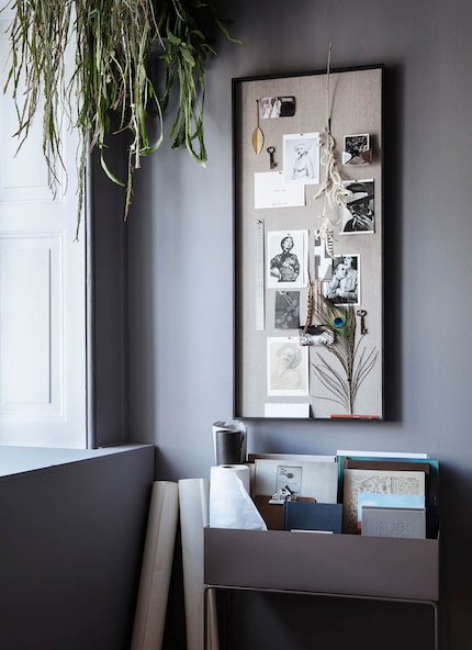 Pinnwände aus Leinen sorgen nicht nur für einen angenehmen Klang, sondern auch für eine sanfte Erscheinung. Bild: Ferm Living