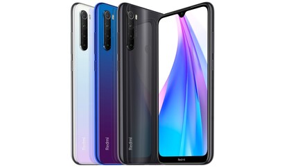 Das Xiaomi Redmi Note 8T erscheint in drei Farben.