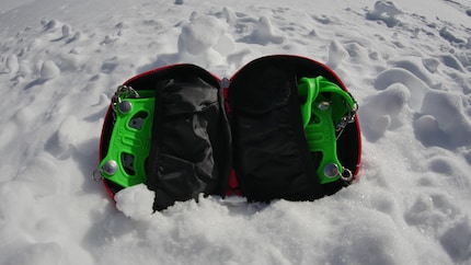Avvolto in una borsa, non ti farai male nemmeno durante il trasporto.
