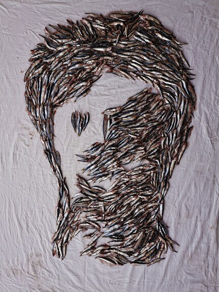 Autoritratto Con Sarde by Antonio Idone