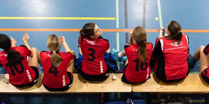 Auf geht's in die zweite Halbzeit.