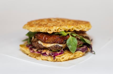 The ramen burger. It really existed.