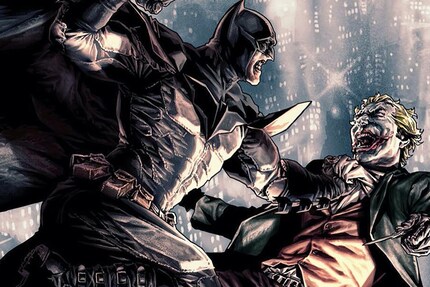 Batman in un disegno di Lee Bermejos