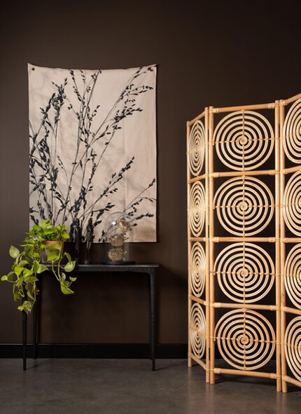 Avec son style décoratif, un paravent mettra en exergue le style de votre intérieur. Photo : Nordal