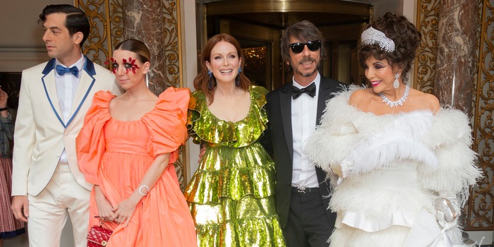 Mark Ronson, Lykke Li, Julianne Moore, Pierpaolo Piccioli, and Joan Collins at the 2019 Met Gala themed "Camp" Mark Ronson, Lykke Li, Julianne Moore, Pierpaolo Piccioli, and Joan Collins at the 2019 Met Gala themed "Camp"