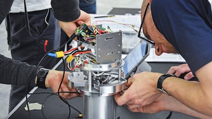 Everything – except for the engine – is proprietary; even the air brake system.