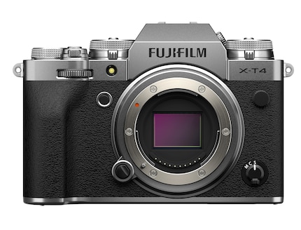 Here is the silver version of the Fujifilm X-T4. It also comes in black.