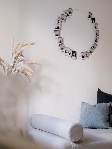 Ein Ring, der deine Wände schmückt.