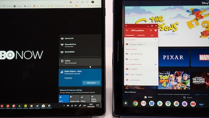 Poiché l'app VPN non è installabile sul Surface, devo ricorrere alla soluzione integrata di Windows.