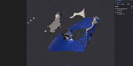 That was nothing, one side of the model is missing.