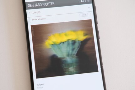 «Tulpen» di Gerhard Richter del 1995.