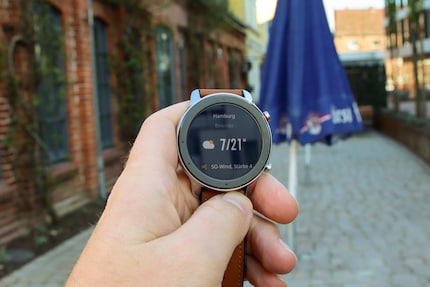 Der Wetterbericht ist eine der vorinstallierten Funktionen.