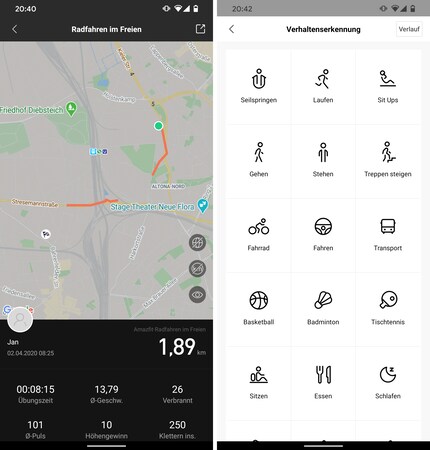 GPS-Verfolgung beim Tracking mit Aussetzern und die Verhaltenserkennung, die du trainieren musst.