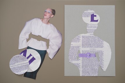 Wenn Papierstücke selbst gemacht werden, bekommen Collagen umso mehr eine eigene Handschrift.