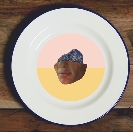 Liebe zum Detail: Kunterbunte Teller, durch die das Auge mitisst. Fabio Melone, @atelier_collage