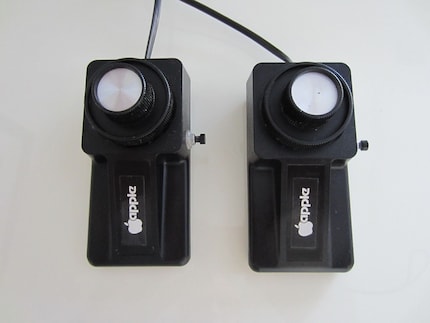 Das Game Paddle von Apple erweist sich nicht als gute Steuerung für VisiCalc.