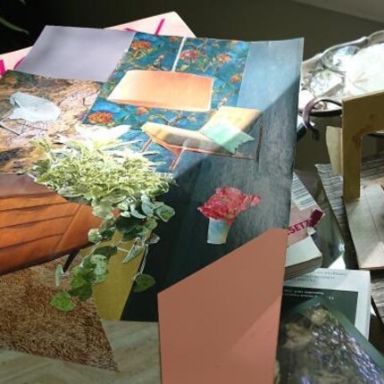 Macherin Milena Wayllany sendet auch ein Foto, das einen Blick hinter die Kulissen gewährt.