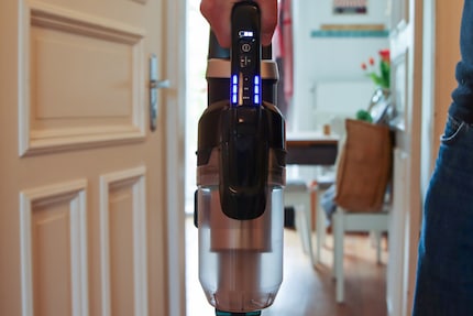 You can see the charge level of the battery at any time.