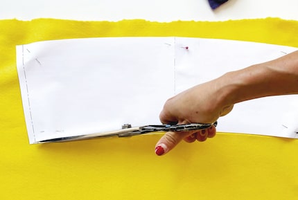 Eine Nähmaschine und Zubehör sowie etwas handwerkliches Geschick sind alles, was es für das Decken-Design braucht. Bild: Paul Cocksedge Studio